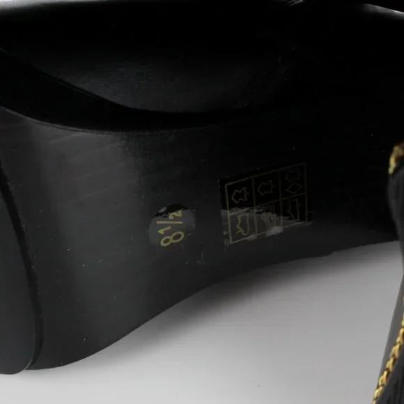 New TORY BURCH Ruby High Block Heel Leather Booties